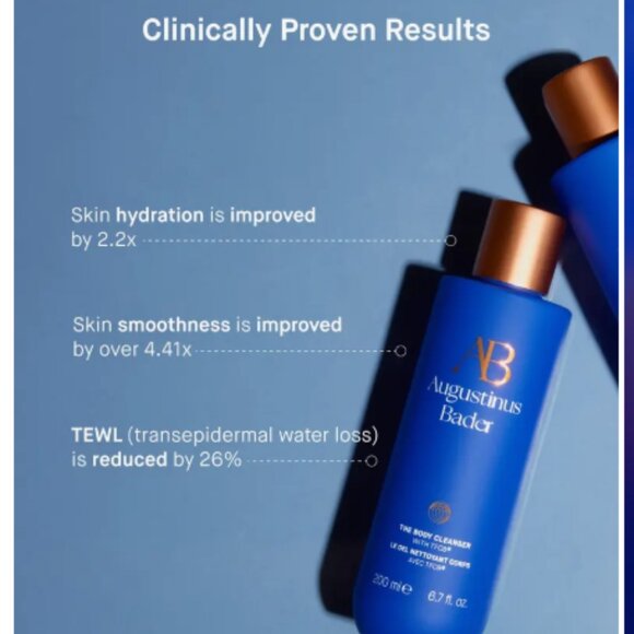 AUGUSTINUS BADER THE BODY CLEANSER WITH TFC8, MOISTURIZING BODY WASH - NWT - Picture 4 of 14